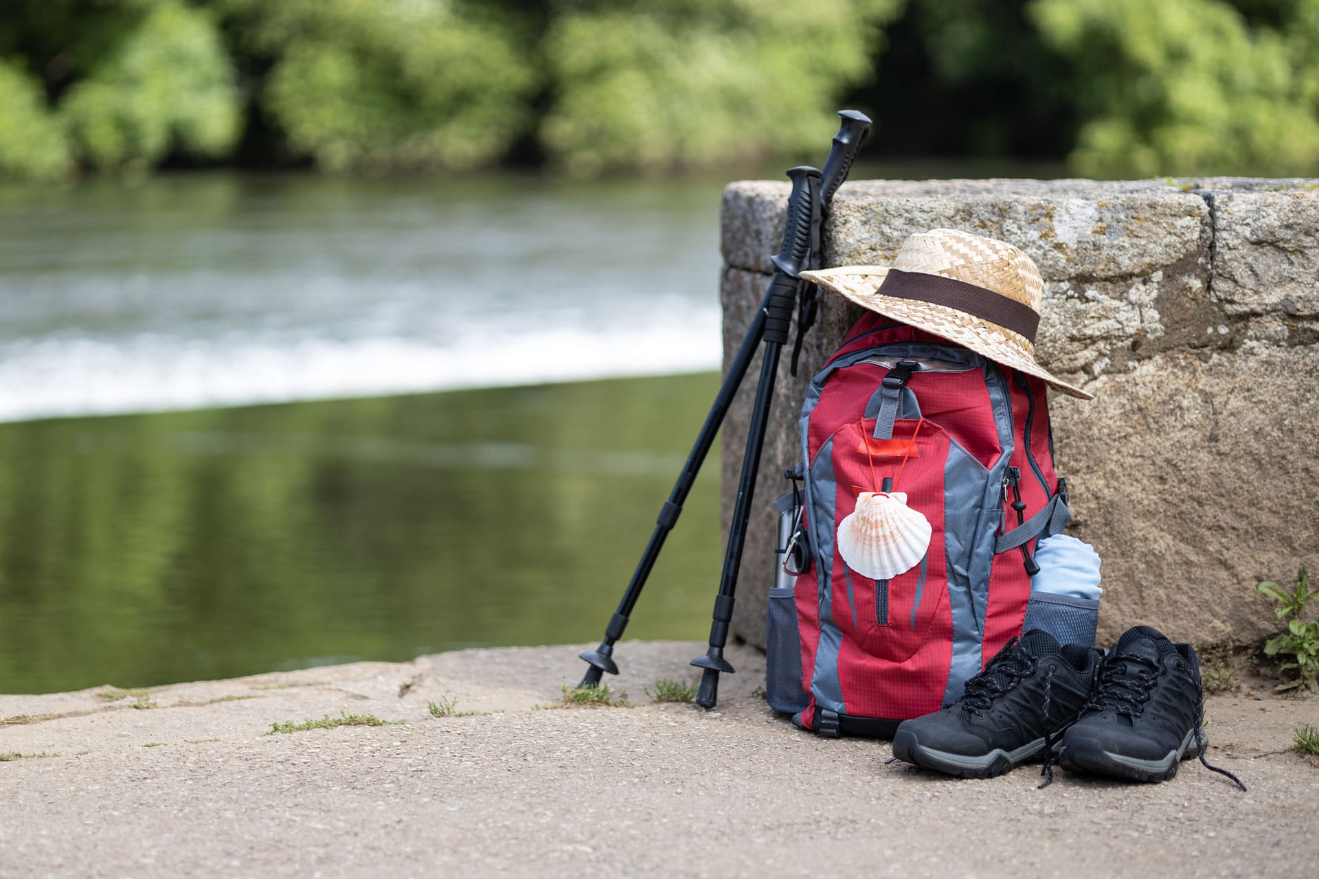 Camino Francés pilgrim gear